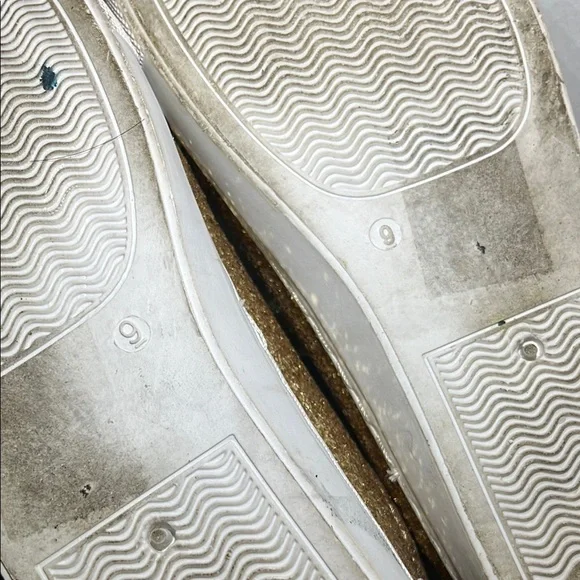 Gold Glitter Women's Sneakers - Picture 9 of 9